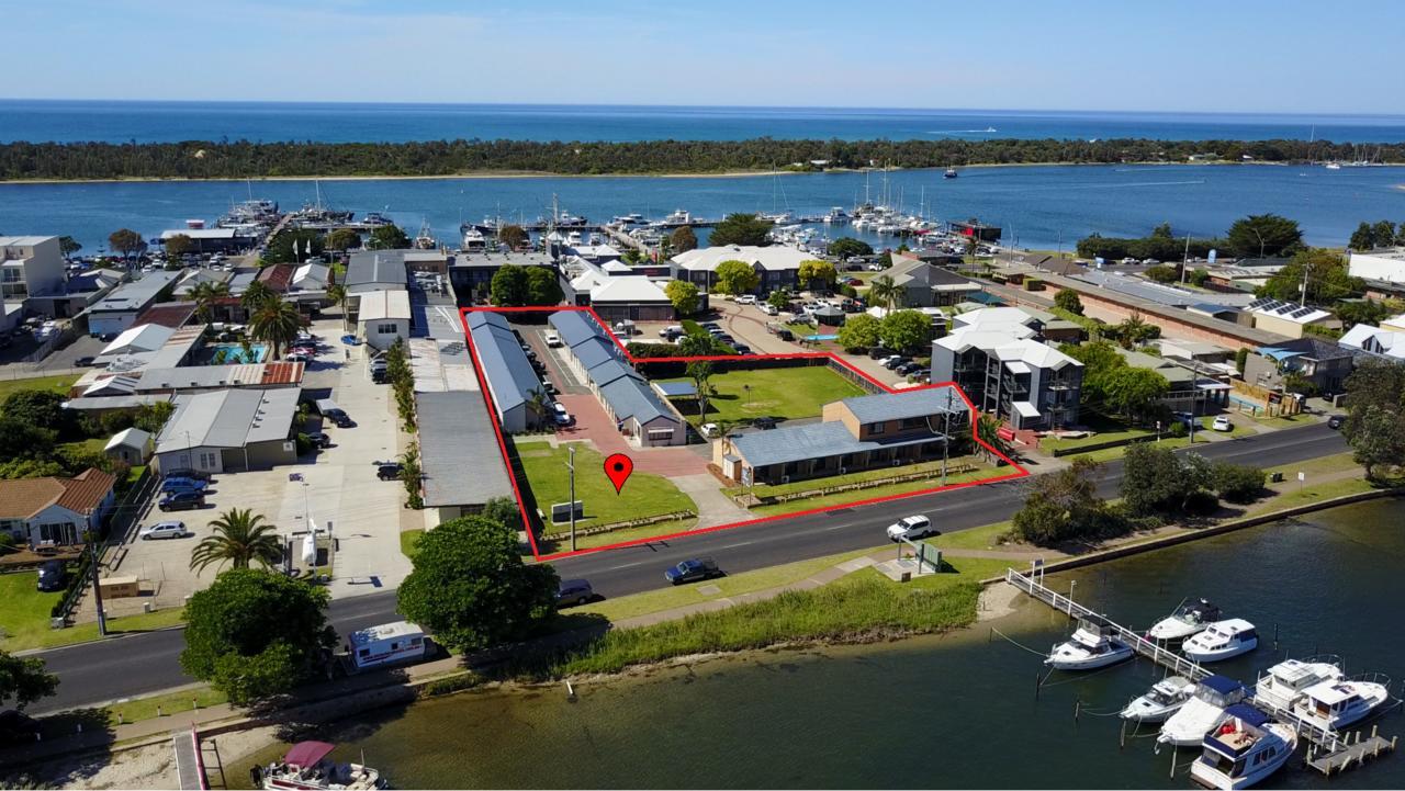 Lakeside Motel Waterfront Lakes Entrance Dış mekan fotoğraf